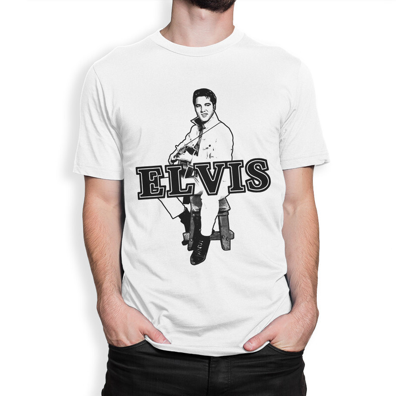 

Футболка мужская Dream Shirts Элвис Пресли 927587222 белая M, Элвис Пресли 927587222