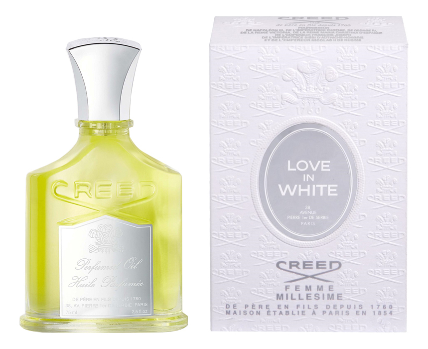 фото Парфюмерное масло creed love in white 75мл