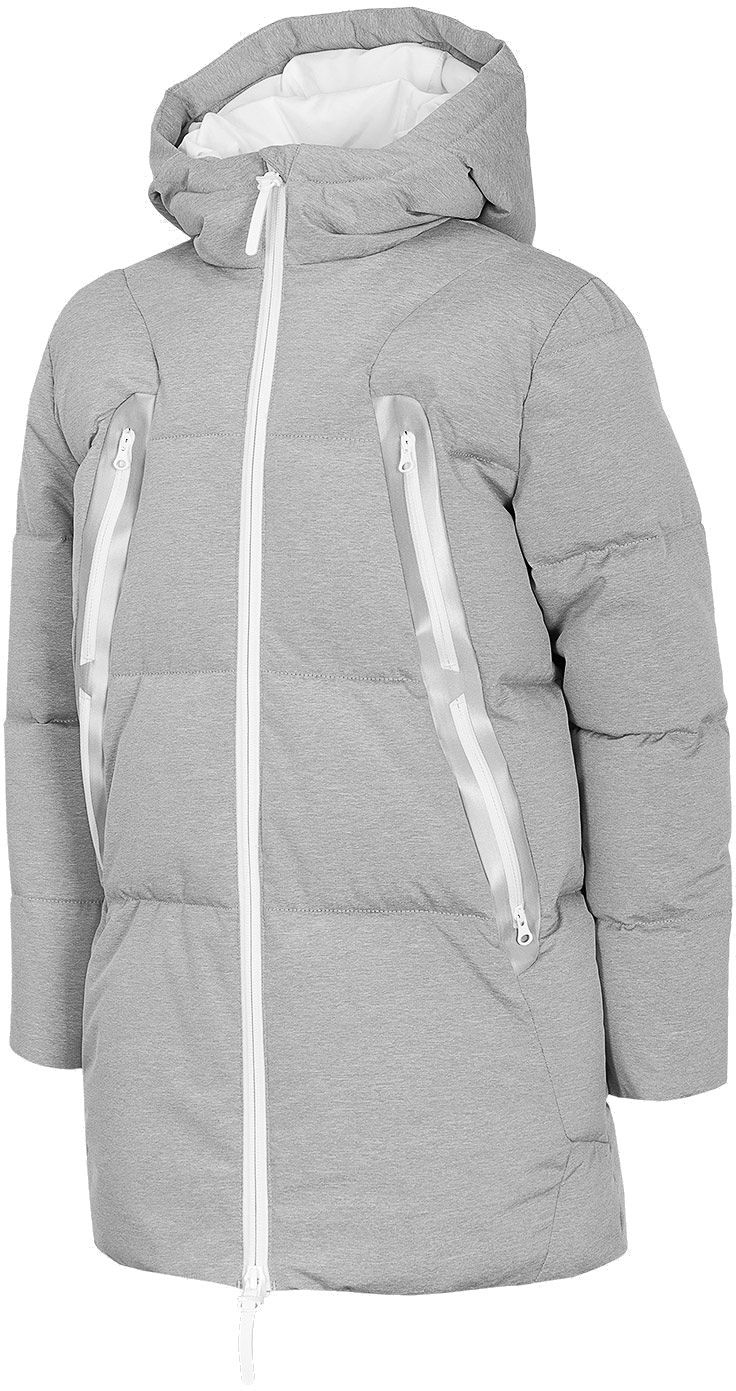 фото Куртка girl's jackets hjz20-jkudp004-25m серый р.134 4f