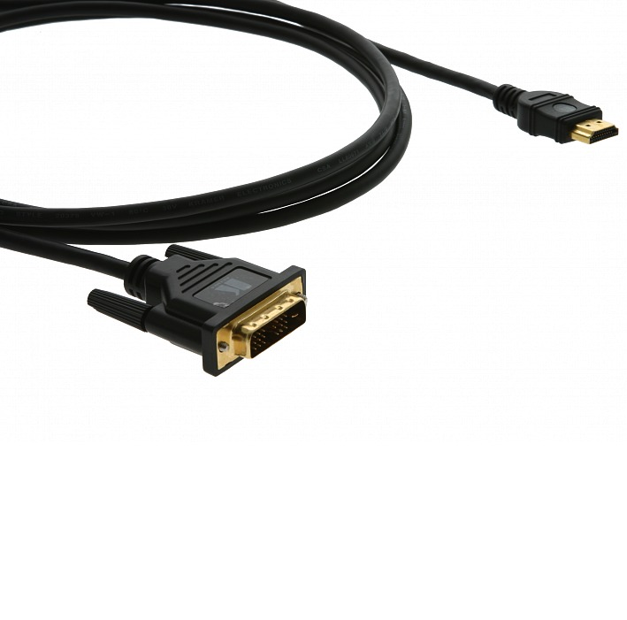 Кабель соединительный KRAMER C-HMDM-3 HDMI-DVI вилка 09 м 3765₽