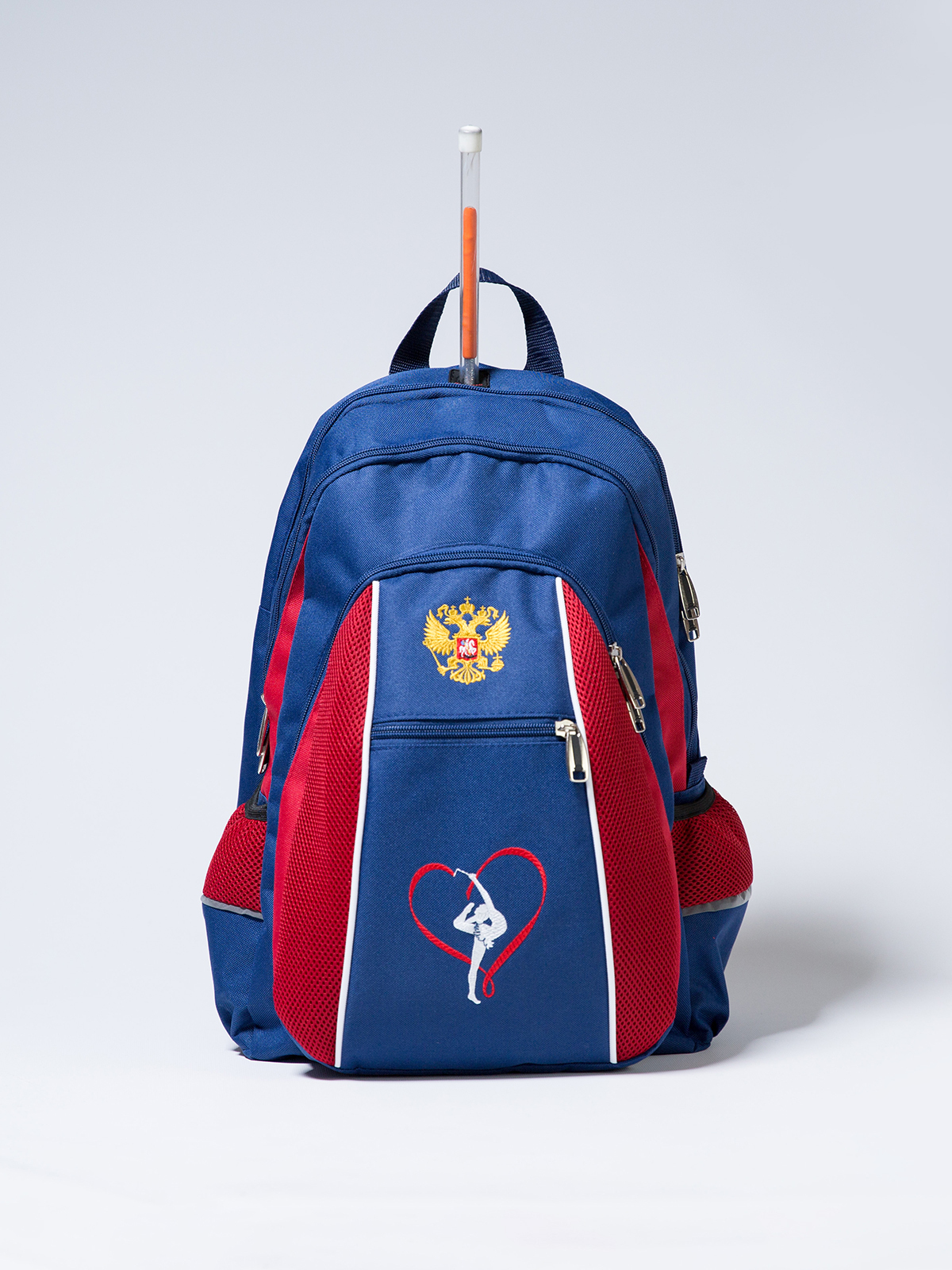 Рюкзак для художественной гимнастики MariSport синий