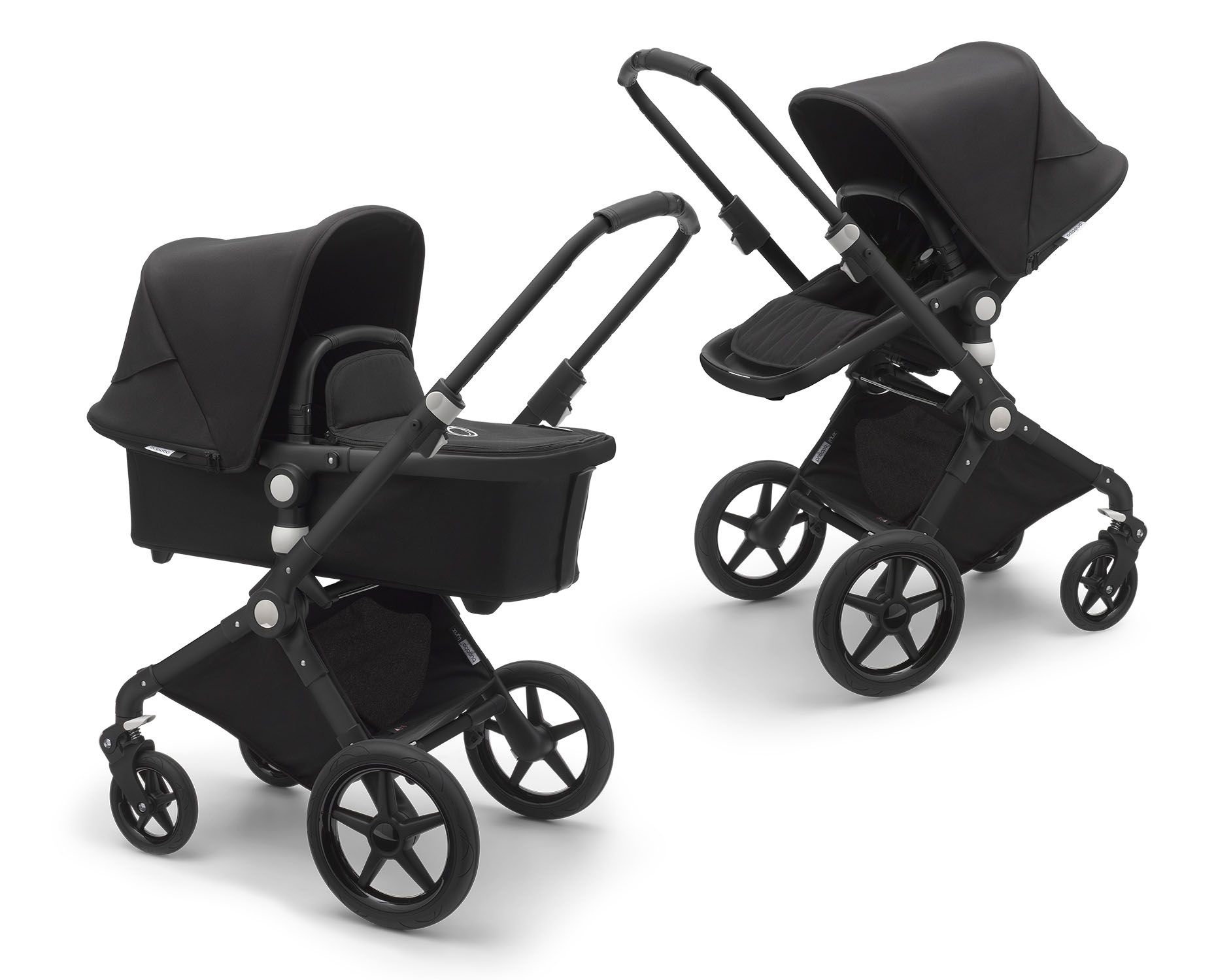 Коляска 2 в 1 Bugaboo lynx black/ black/ black complete