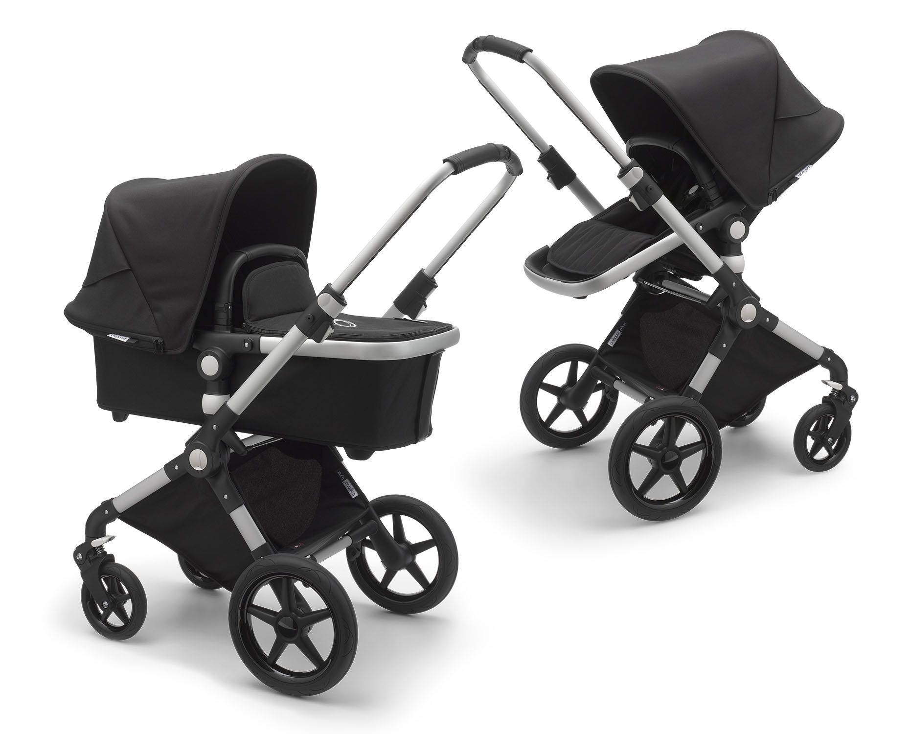 

Коляска 2 в 1 Bugaboo lynx alu/ black/ black complete, Lynx