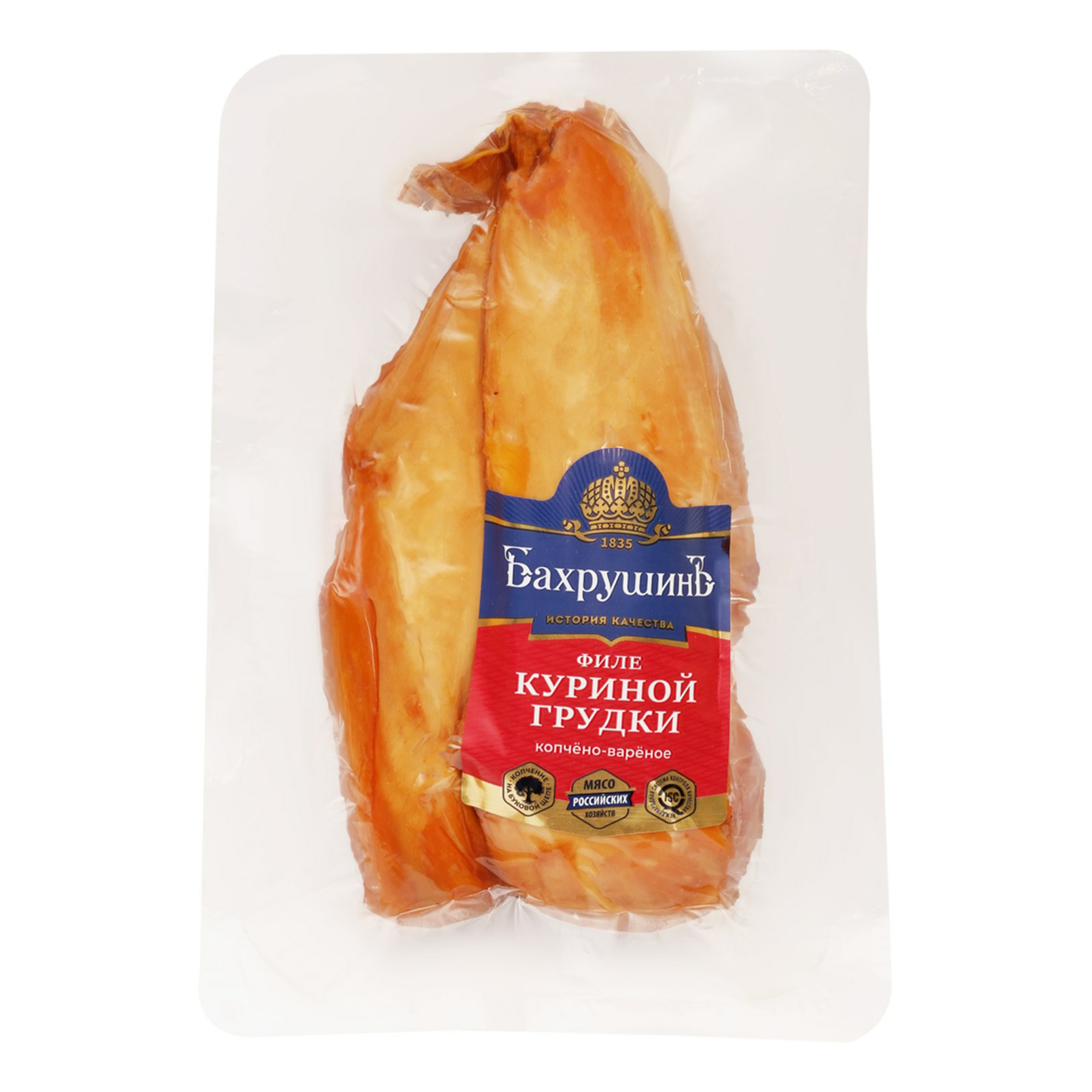 

Филе грудки варено-копченое Бахрушинъ