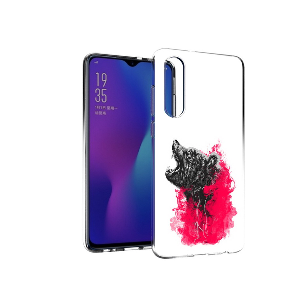 

Чехол MyPads Tocco для Huawei P30 медведь в дымке, Прозрачный, Tocco