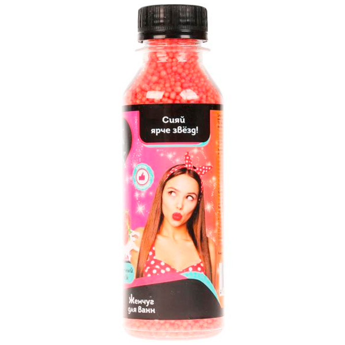 

Соляной жемчуг для ванн клубничный милкшейк, 120 г TIK TOK GIRL PRL81864TTG /61/, 469-643