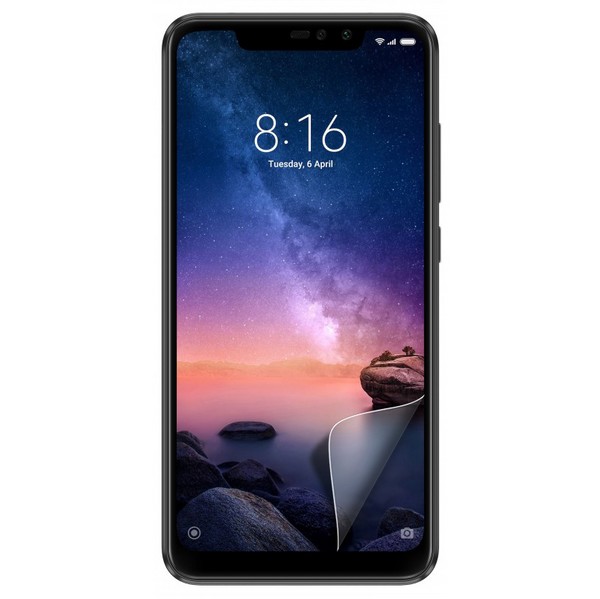 

Стекло защитное гибридное Krutoff для Xiaomi Redmi Note 6 Pro