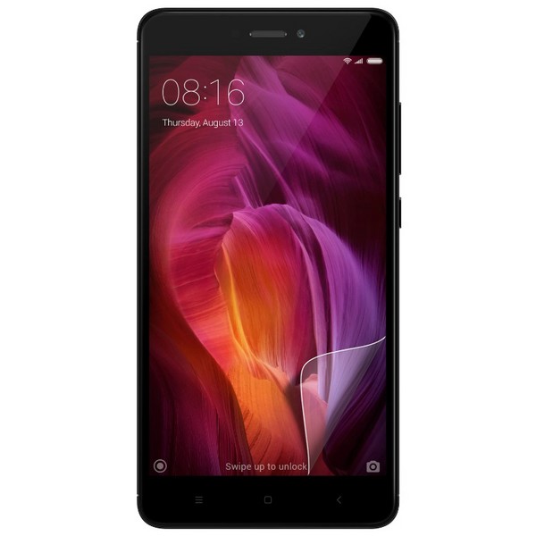 

Стекло защитное гибридное Krutoff для Xiaomi Redmi Note 4 (MediaTek)