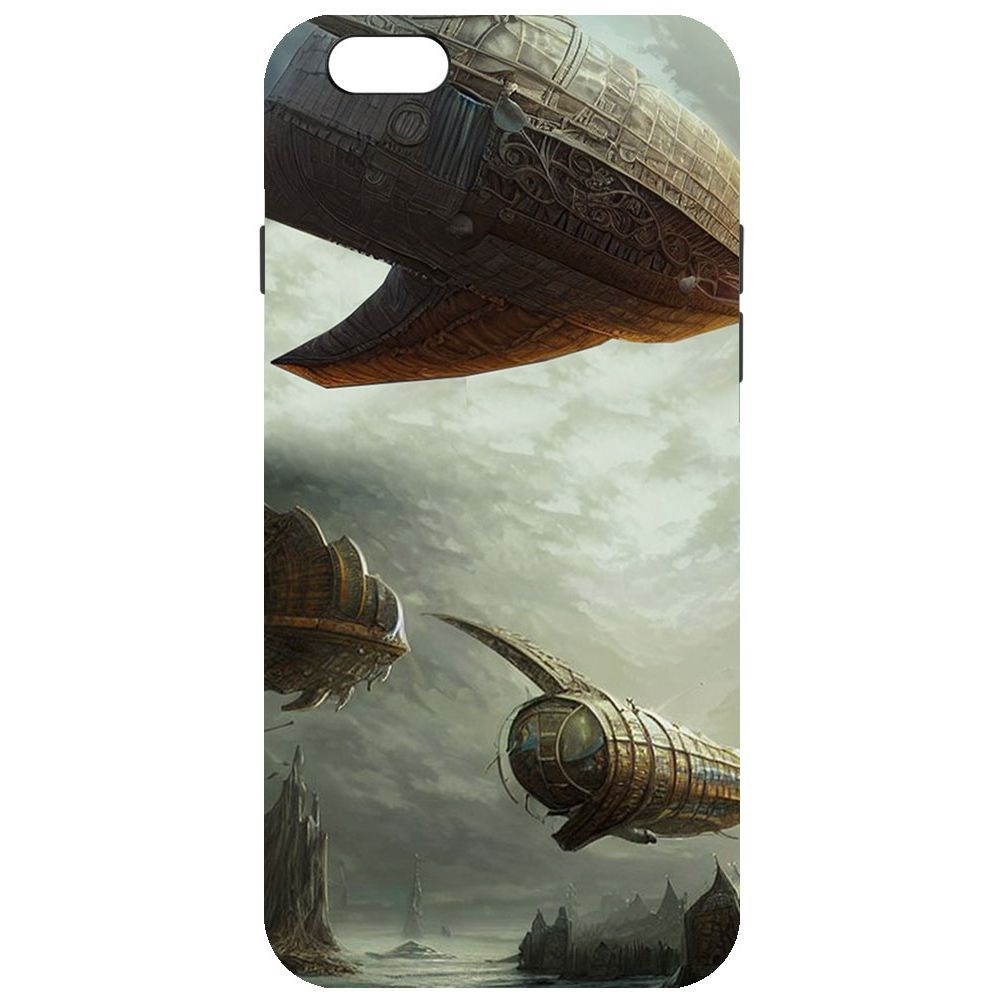 

Чехол-накладка Софт Воздушный стимпанк для iPhone 6 Plus/6s Plus