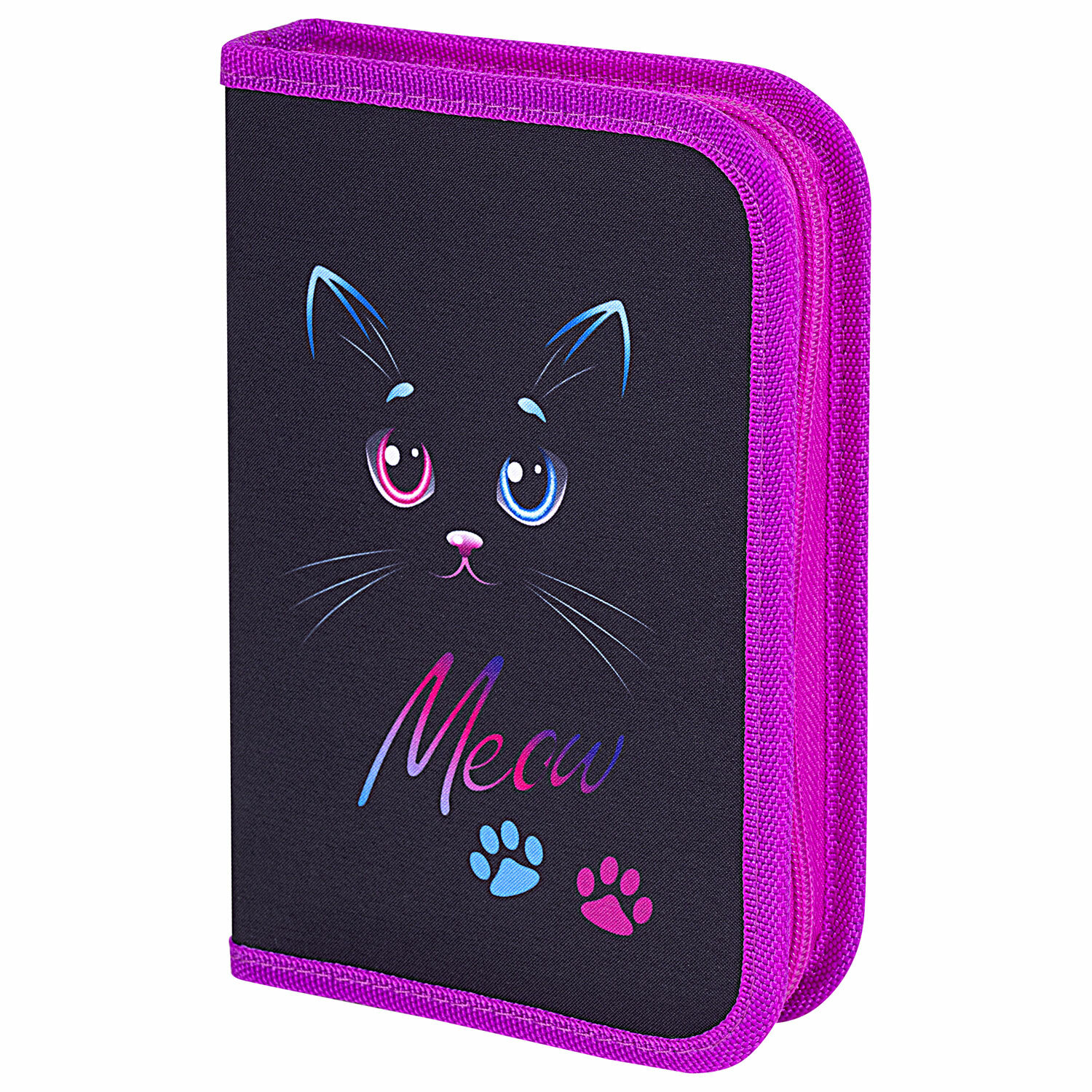 

Пенал Brauberg "Black Cat" 271529, 271529, 2 шт., 271529