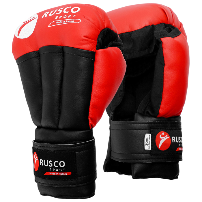 Перчатки для рукопашного боя RUSCO SPORT 6 OZ цвет красный