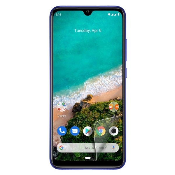 

Стекло защитное гибридное Krutoff для Xiaomi Mi A3