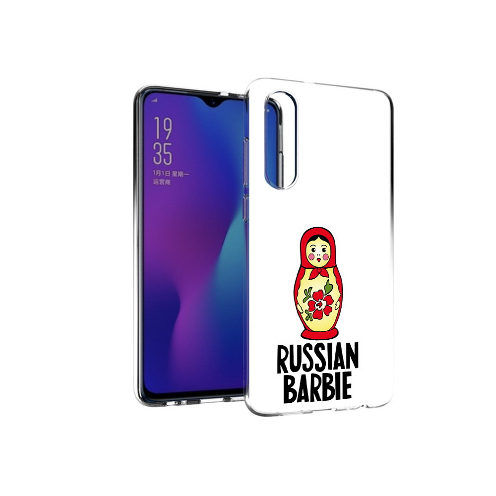 

Чехол MyPads Tocco для Huawei P30 матрешка, Прозрачный, Tocco