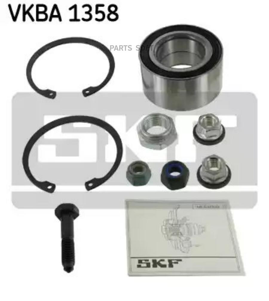 

Подшипник Ступицы Колеса Комплект Перед SKF VKBA1358