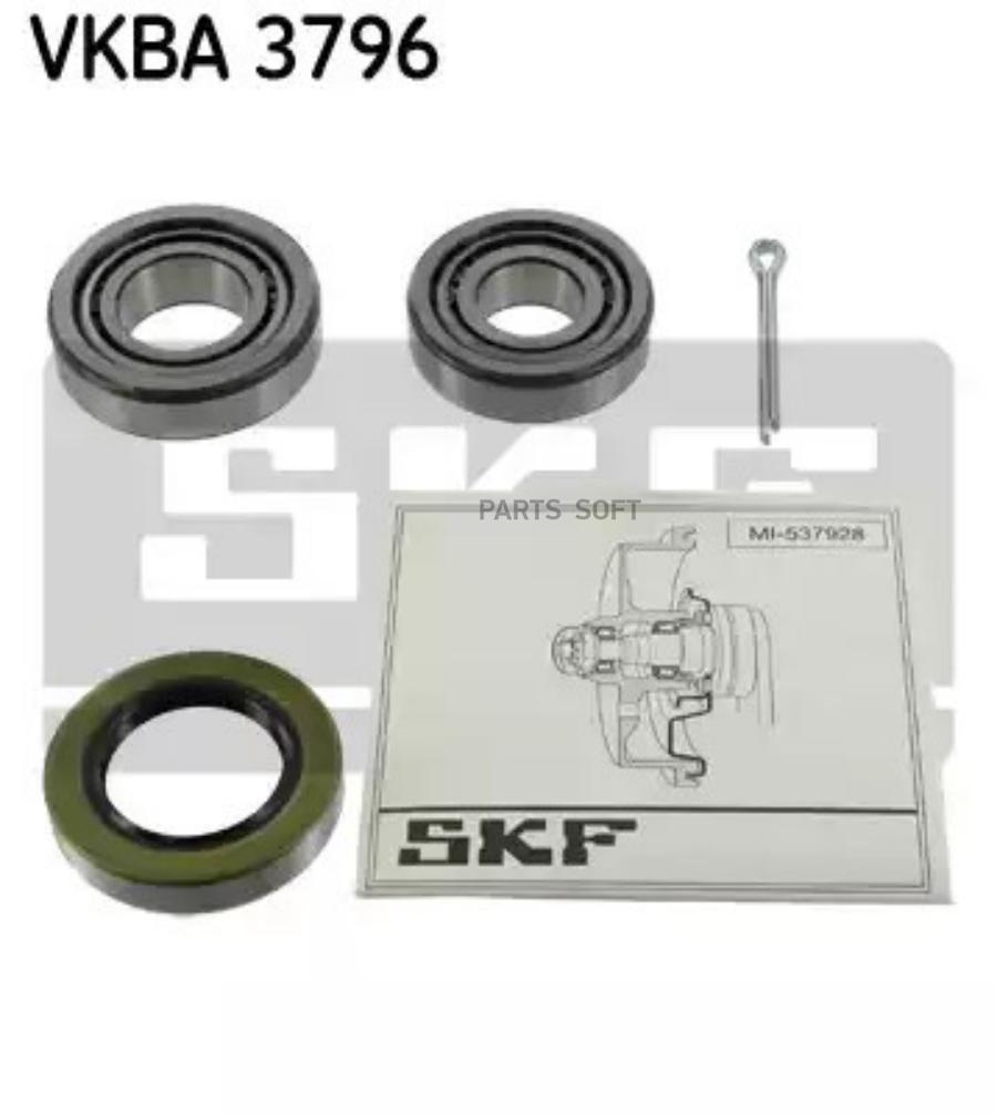 

Подшипник Ступицы Задний SKF VKBA3796