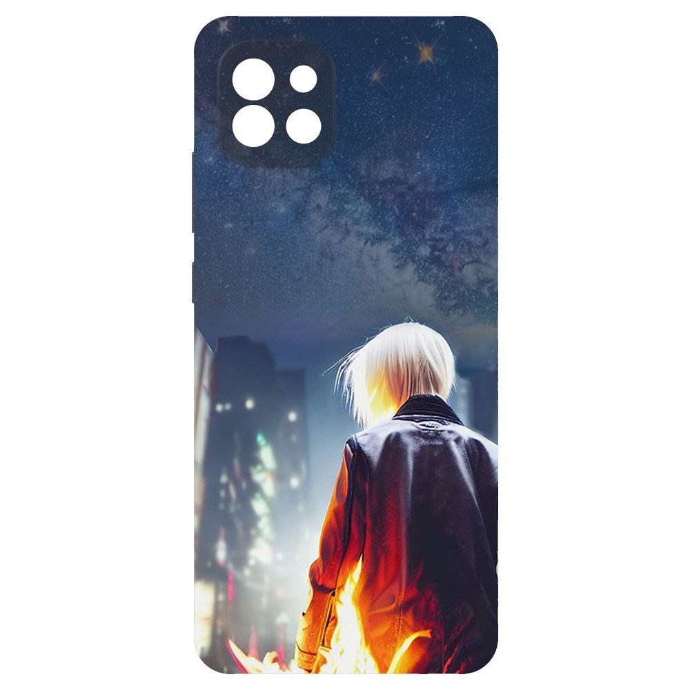 

Чехол-накладка Софт Перспектива для Samsung Galaxy A03 (A035), Черный