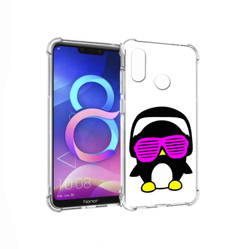 

Чехол MyPads Tocco для Honor 8C пингвин (PT121522.29.541), Прозрачный, Tocco