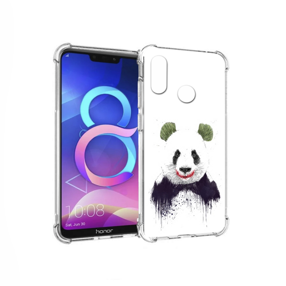 

Чехол MyPads Tocco для Honor 8C панда джокер (PT121522.29.533), Прозрачный, Tocco