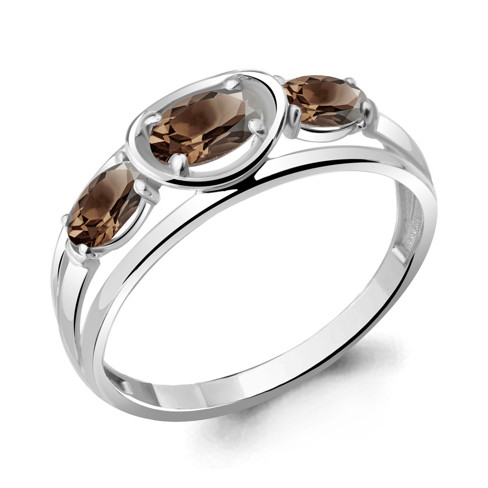

Кольцо из серебра с кварцем р., Aquamarine 6945801, 6945801_925_р