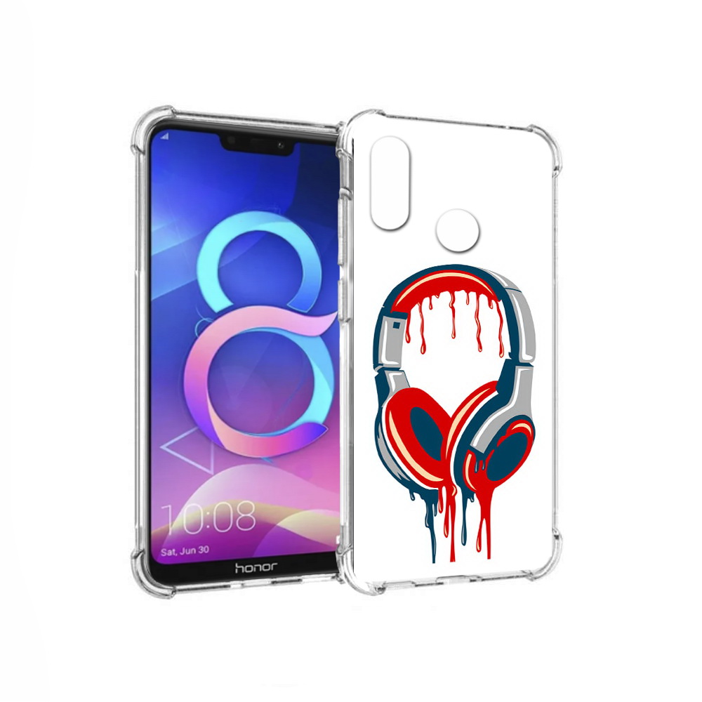 

Чехол MyPads Tocco для Honor 8C не делай громко (PT121522.29.517), Прозрачный, Tocco