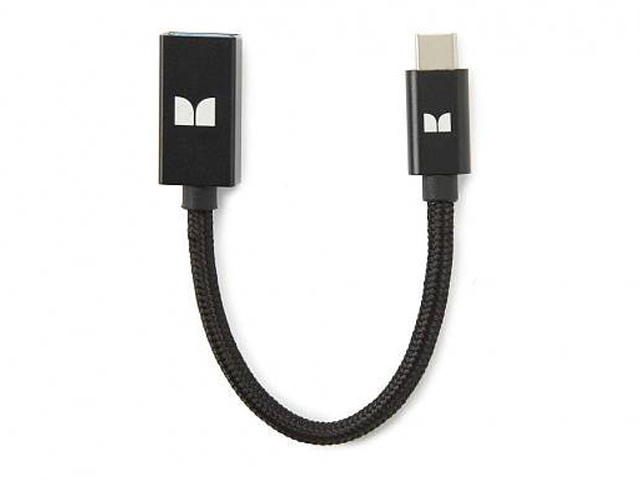 фото Кабель monster usb a-usb type-c вилка-розетка м (mca2-2001-can)