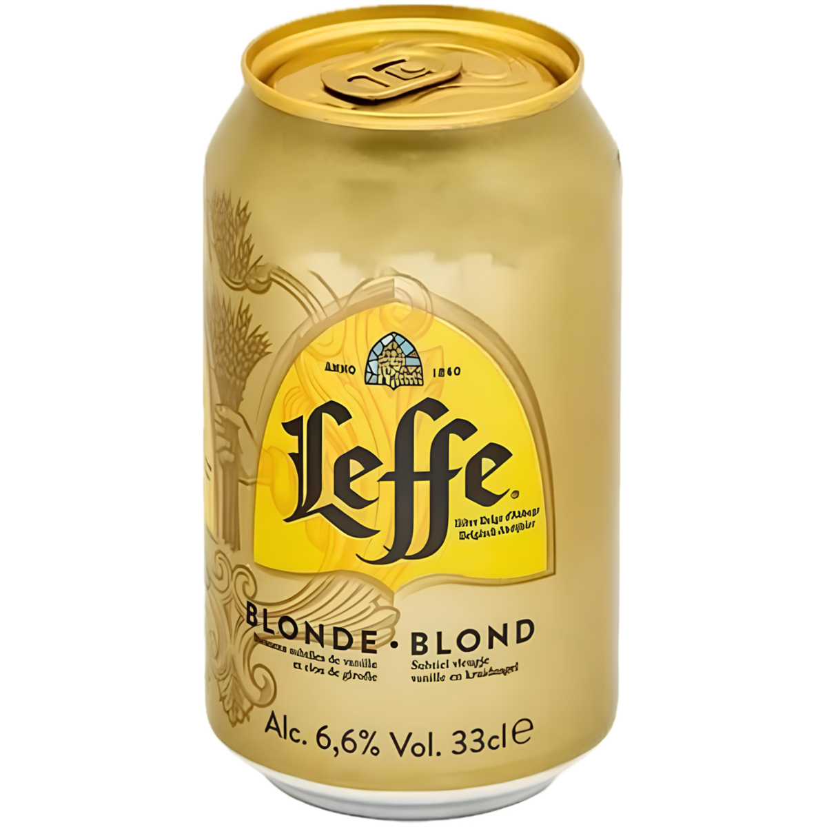 

Пиво Leffe Blonde светлое 0,33 л ж/б