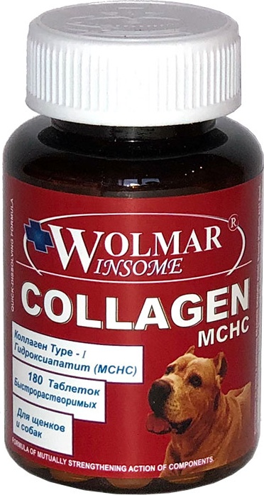 

Витаминно-минеральный комплекс для собак Wolmar Winsome Collagen, 1416 г