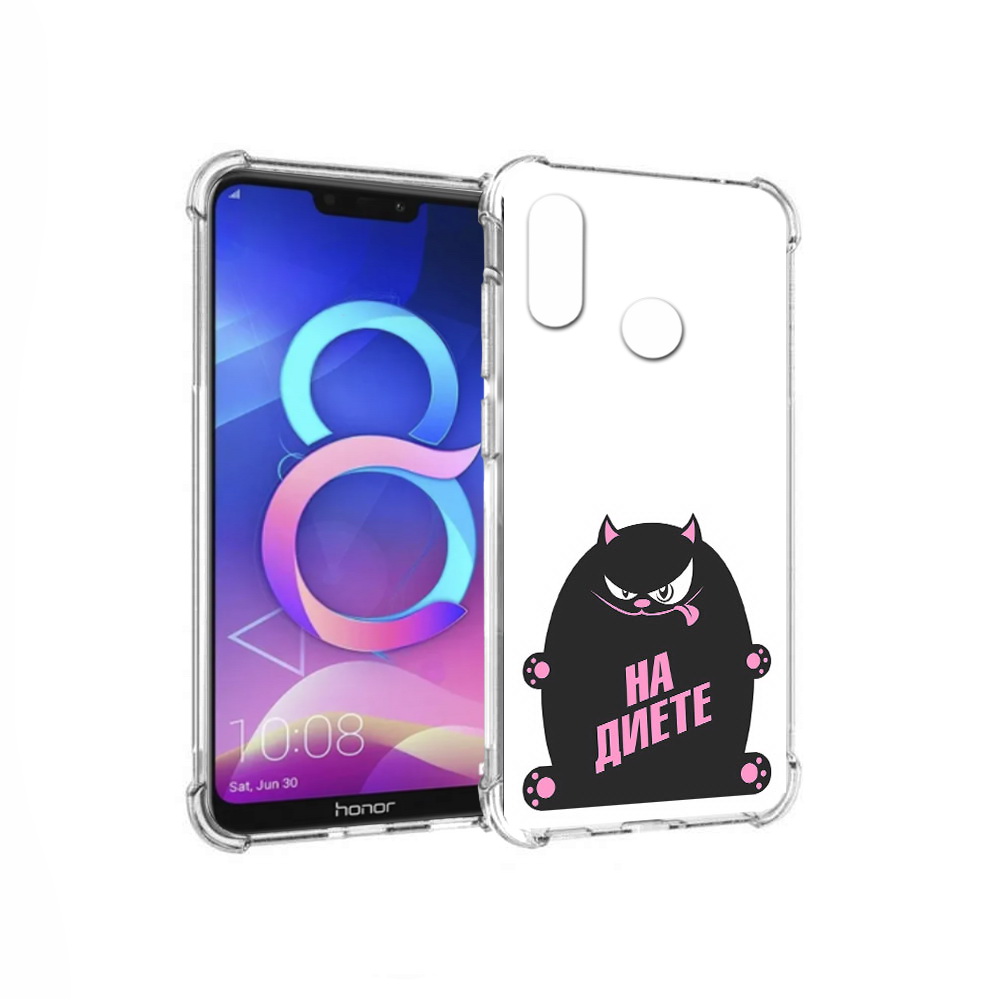 

Чехол MyPads Tocco для Honor 8C на диете (PT121522.29.492), Прозрачный, Tocco
