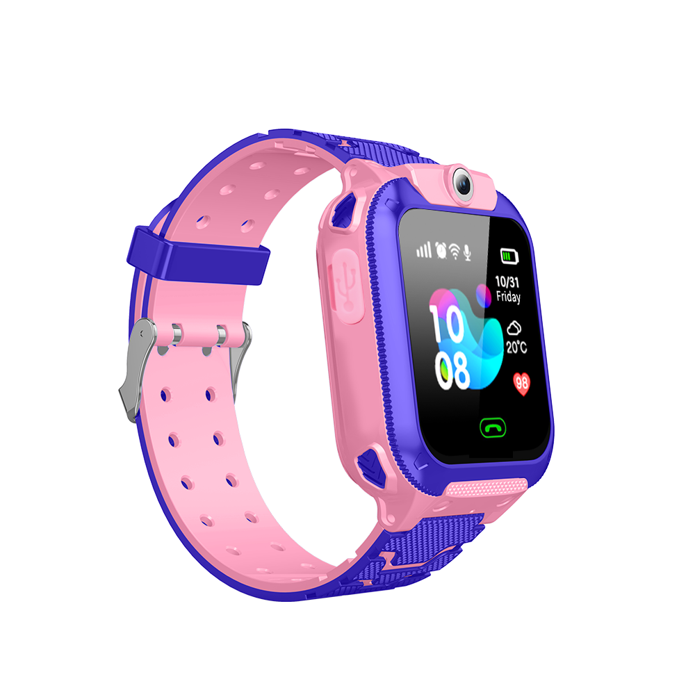 фото Детские gps часы где мои дети pingo bloom v2 2g (розовые) + приложение в подарок
