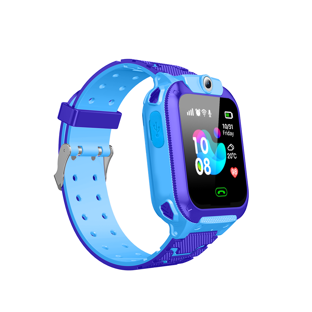 фото Детские gps часы где мои дети pingo bloom v2 2g (голубые) + приложение в подарок