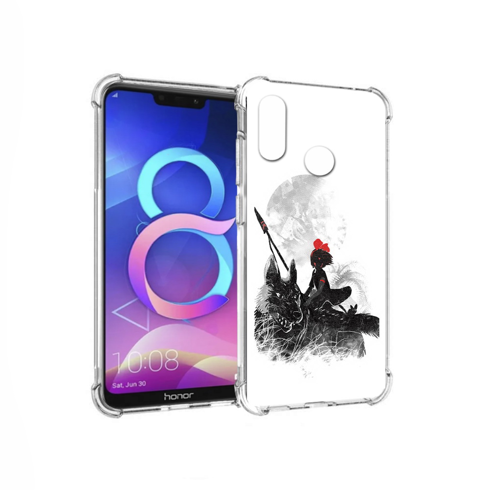 

Чехол MyPads Tocco для Honor 8C мононоке (PT121522.29.481), Прозрачный, Tocco