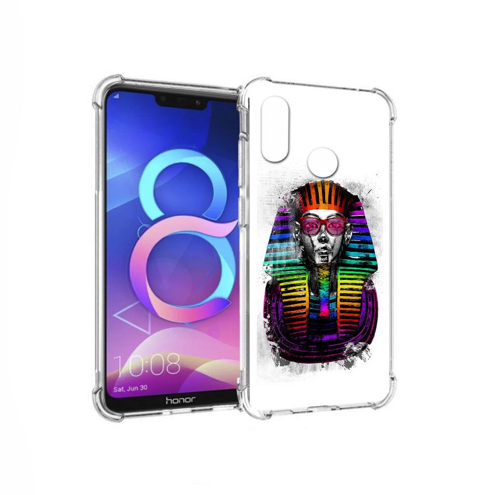 

Чехол MyPads Tocco для Honor 8C модная богиня (PT121522.29.479), Прозрачный, Tocco