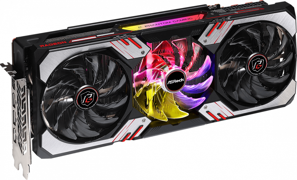 

Видеокарта ASRock RX6800XT Phantom Gaming 16G OC 16GB GDDR6 256-bit GDDR6 HDMI 3xDP