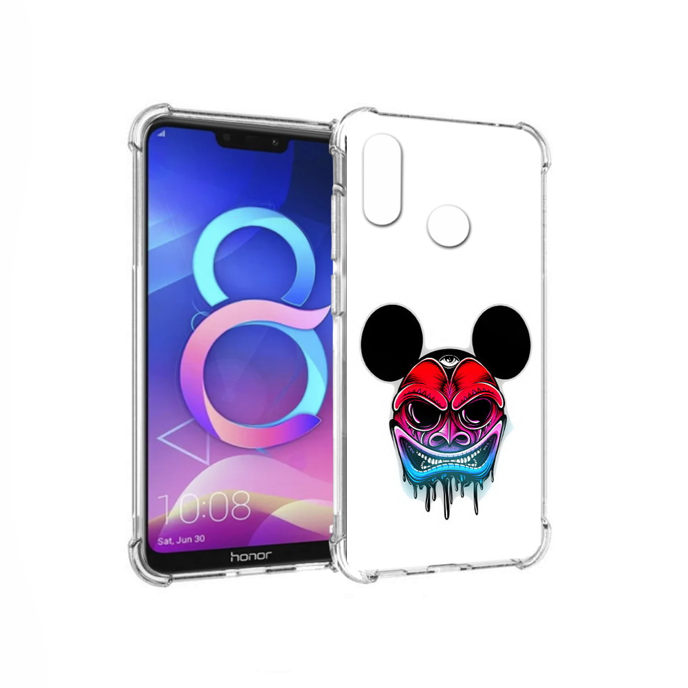 

Чехол MyPads Tocco для Honor 8C микки в маске (PT121522.29.473), Прозрачный, Tocco
