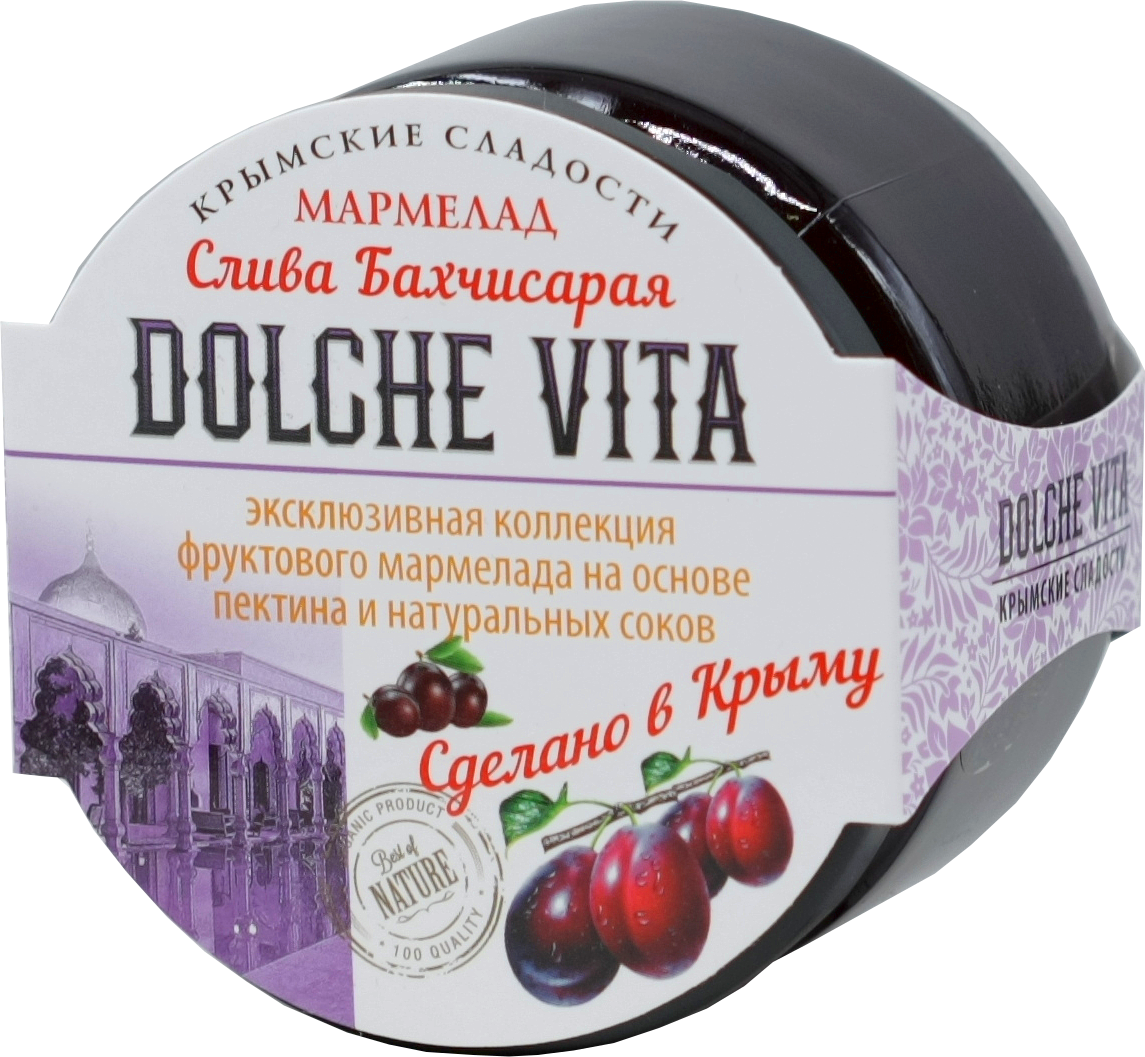 Мармелад Dolche Vita Слива Бахчисарая желейный 285 г