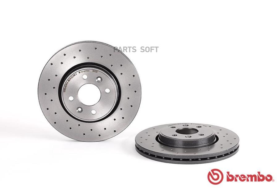 

Тормозной диск brembo комплект 1 шт. 0981372X