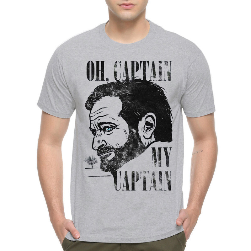 

Футболка мужская Dream Shirts Робин Уильямс 772186222 серая 2XL, Робин Уильямс 772186222