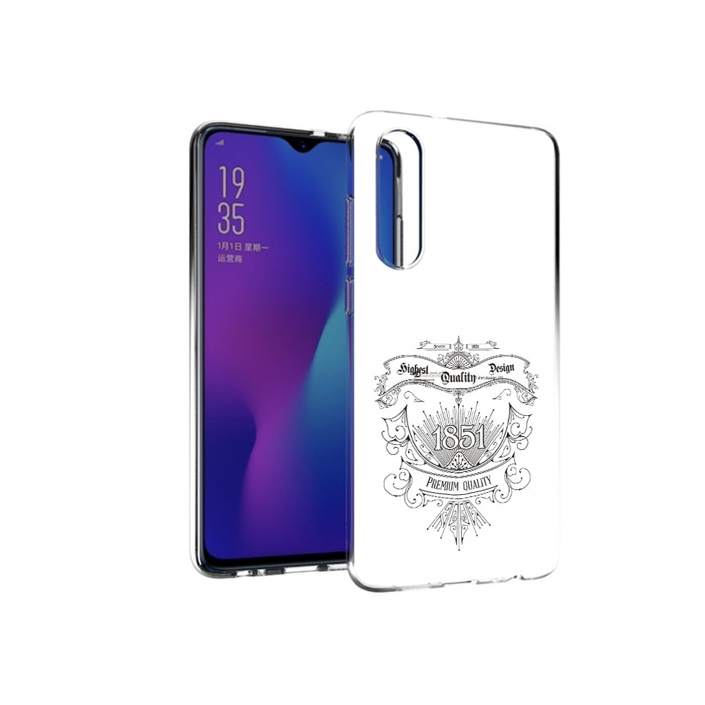 

Чехол MyPads Tocco для Huawei P30 логотип 1851 год, Прозрачный, Tocco