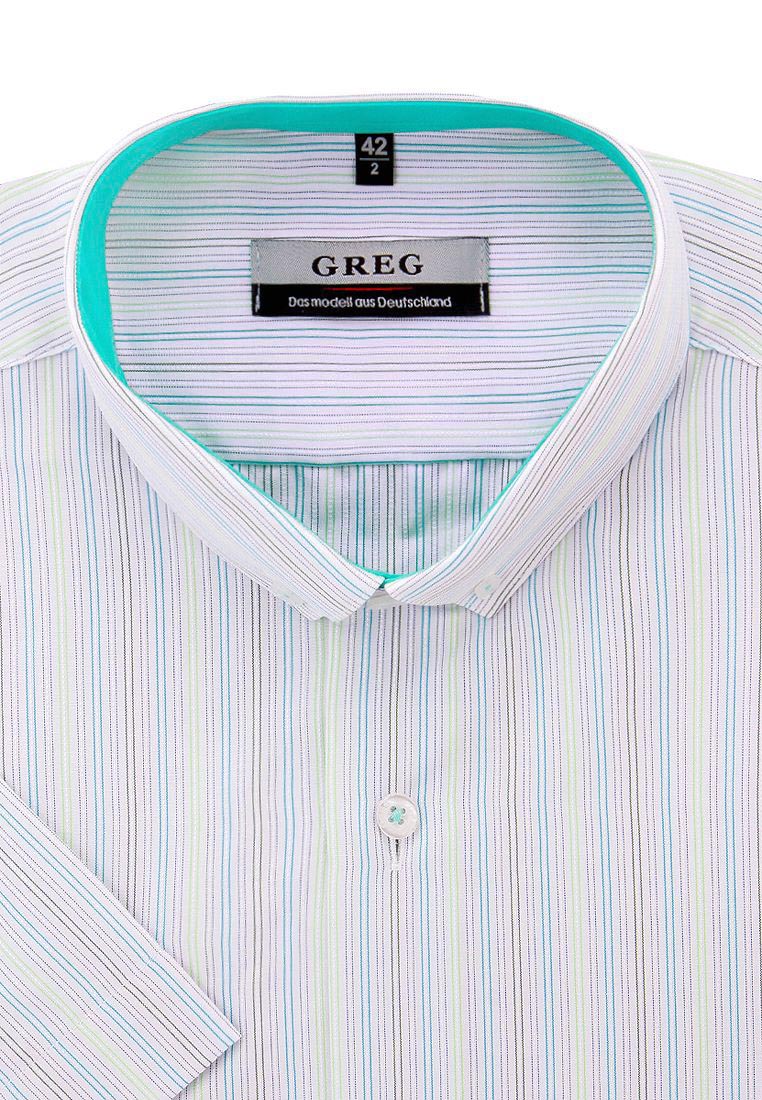 

Рубашка мужская Greg 01-00006275 белая 39, Белый, 01-00006275