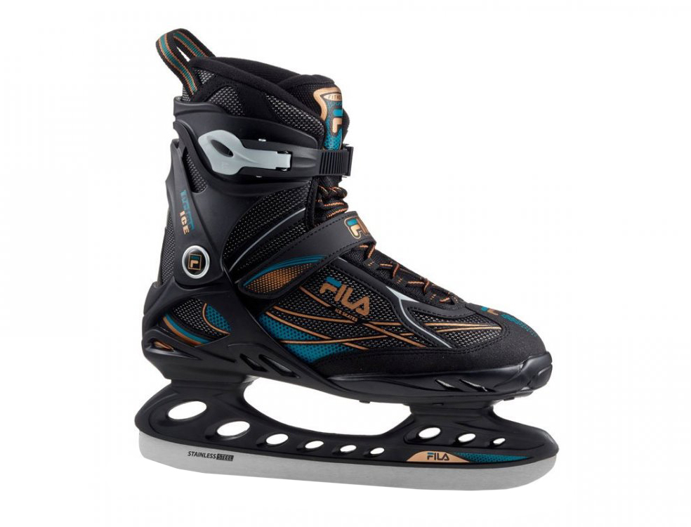 фото Коньки прогулочные fila primo ice black/blue/bronze sr взрослые(47)