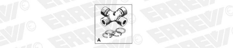 

Крестовина карданного вала [52x133 со стопорами]