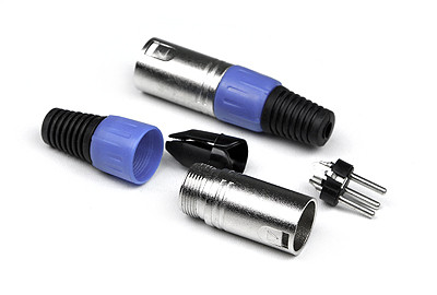 Invotone XLR3M100 - разъём XLR папа 3P 375₽