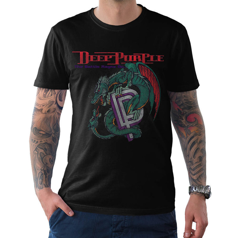 

Футболка мужская Dream Shirts Deep Purple 556187222 черная L, "Deep Purple" 556187222