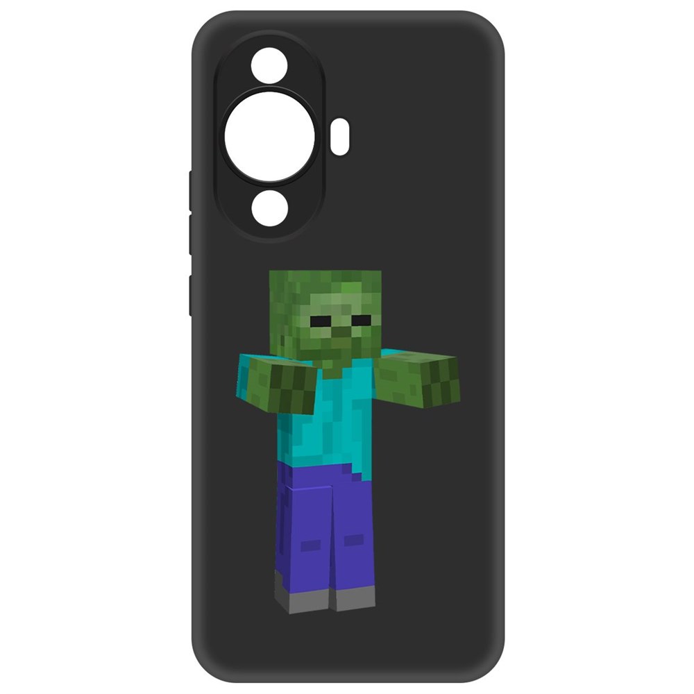 

Чехол-накладка Krutoff Soft Case Minecraft-Гигант для Huawei Nova 11, Черный