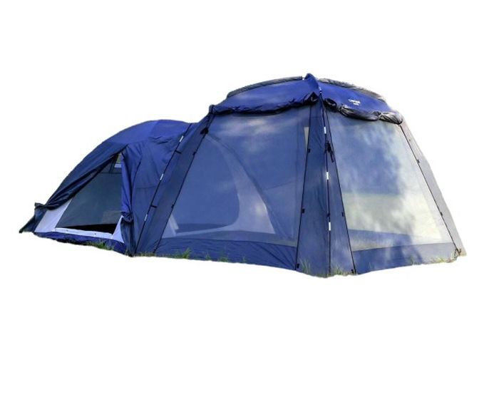 Палатка MiMir Outdoor 2577, кемпинговая, 4 места, blue