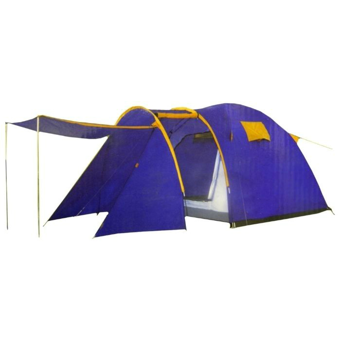 Палатка LANYU LY-1605, кемпинговая, 4 места, blue