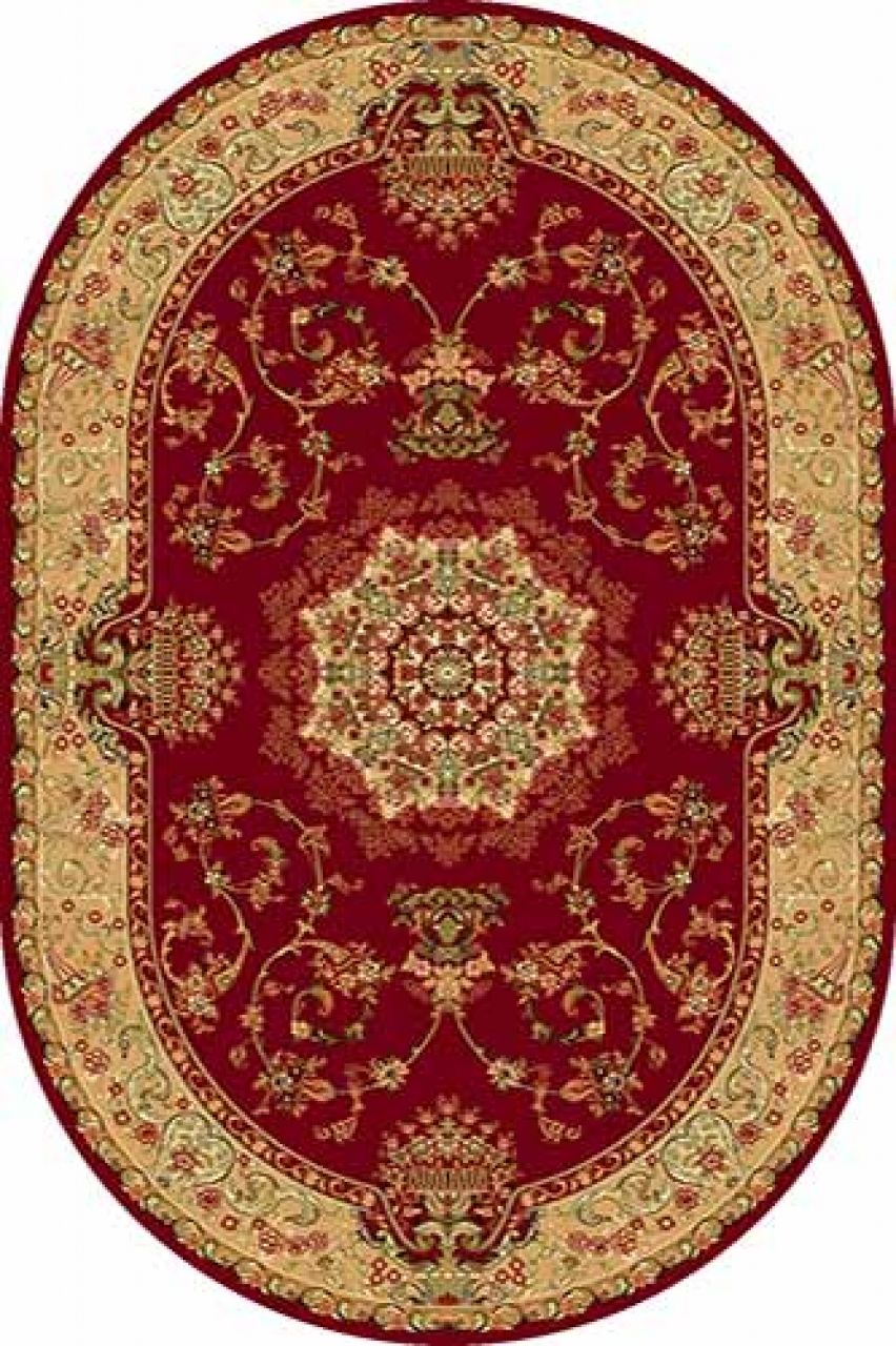 

Ковер IZMIR d037 RED Овал