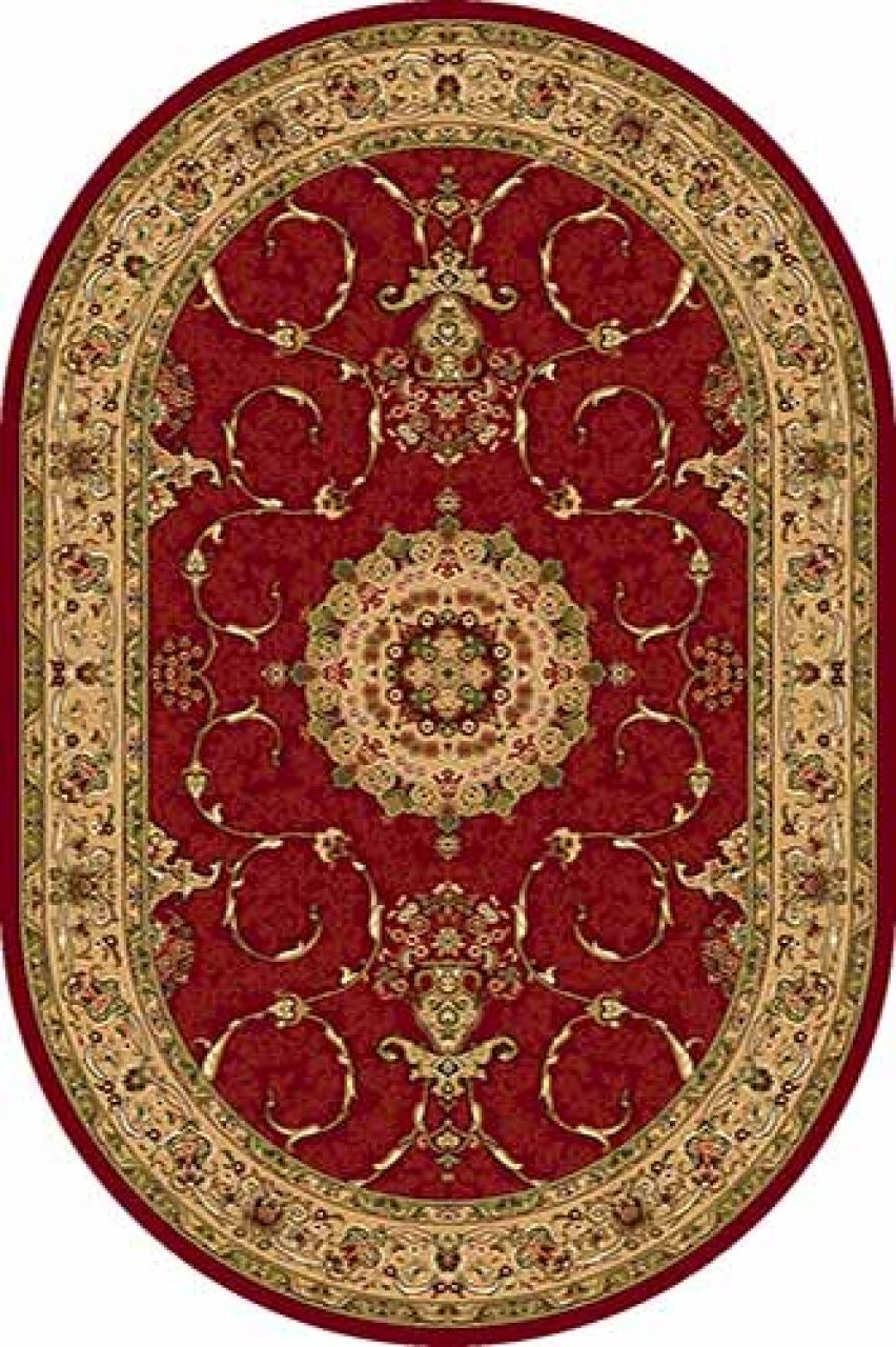 

Ковер IZMIR d034 RED Овал