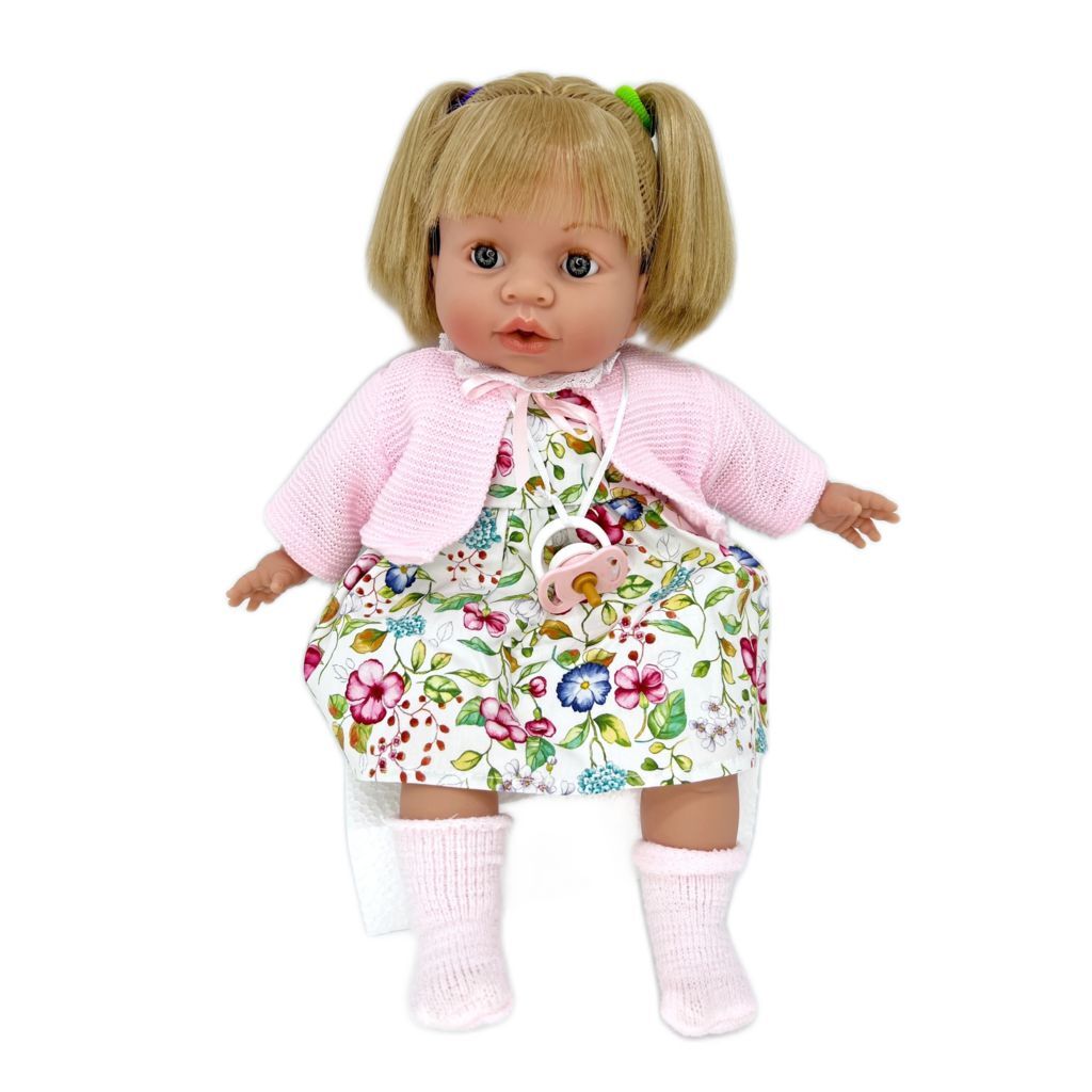 Кукла Munecas Manolo Dolls звуковая Elisa 43см (3109) кукла manolo dolls виниловая diana без одежды 47см в пакете 7304