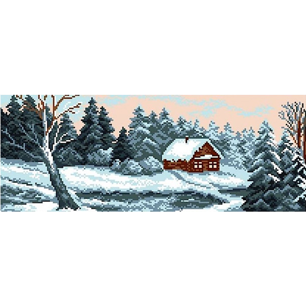 

Рисунок на ткани Стужа